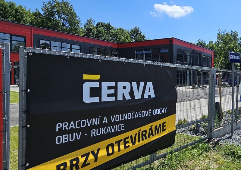 Nové prodejní centrum CERVA